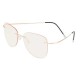 Unisex Vogue Vintage Flexible Anti-blue Light Radiation Protection Anti-fatigue Clear Lens Glasses Sunglasses