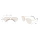 Unisex Vogue Vintage Flexible Anti-blue Light Radiation Protection Anti-fatigue Clear Lens Glasses Sunglasses