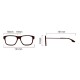 Unisex Vogue Vintage Light AC PC Anti-fatigue Comfortable Computer Reading Glasses