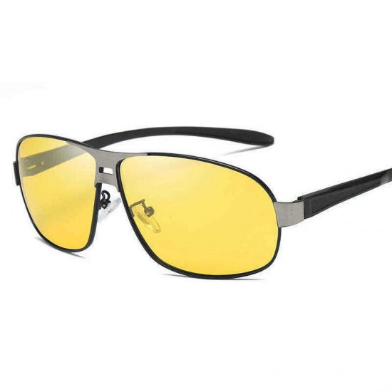 Unisex Vogue Vintage Metal Full-frame Anti-UV Sunglasses Outdoor Driving Travel Beach Sunglasses