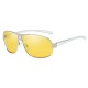 Unisex Vogue Vintage Metal Full-frame Anti-UV Sunglasses Outdoor Driving Travel Beach Sunglasses