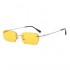 Unisex Vogue Vintage Metal Marine Frameless Sunglasses Outdoor Travel Beach Sunglasses