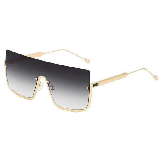 Unisex Vogue Vintage PC Metal Anti-UV Sunglasses Outdoor Travel Beach Square Sunglasses