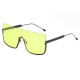 Unisex Vogue Vintage PC Metal Anti-UV Sunglasses Outdoor Travel Beach Square Sunglasses