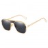 Unisex Vogue Vintage PC Metal Marine Sunglasses Outdoor Travel Beach Anti-UV Sunglasses