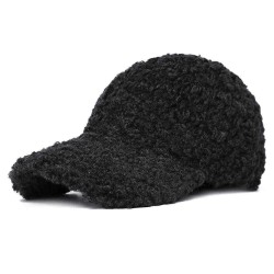 Unisex Warm Plush Adjustable Teddy Poodle Animal Hat Baseball Cap