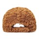 Unisex Warm Plush Adjustable Teddy Poodle Animal Hat Baseball Cap