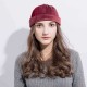 Unisex Warm Velvet Brimless Hats Street Vintage Chic Sailor Cap