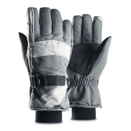 Unisex Winter Dedicated Three-Layer Thick Warm Gloves Cycling Driving Skiing Sports Commuter Gloves