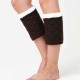 Unisex Winter Leg Warmer Thicken Fleece Liner Knit Knee Pads Warm Diamond Tube Socks Boots Deco