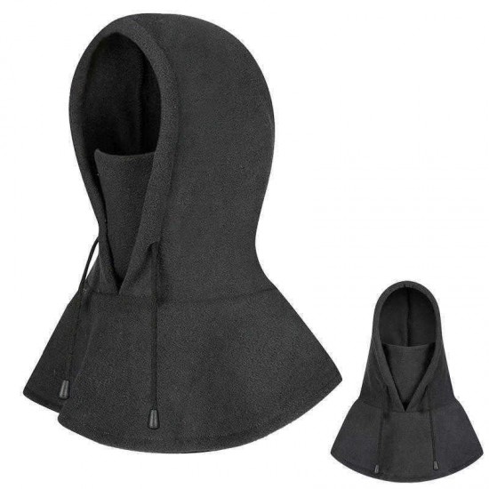 Unisex Winter Multifunction Windbreak Hooded Cloak Riding Hat Face Mask Collar Warmer