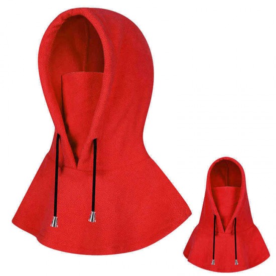 Unisex Winter Multifunction Windbreak Hooded Cloak Riding Hat Face Mask Collar Warmer