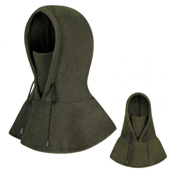 Unisex Winter Multifunction Windbreak Hooded Cloak Riding Hat Face Mask Collar Warmer