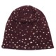 Unisex Winter Outdoor Fashion Pentagram Print Warm Slouchy Knit Beanie Brimless Hats