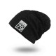 Unisex Winter Outdoor Sports Thicken Woolen Weaving Knitted Beanie Hats