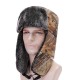 Unisex Winter Thick Velvet Earflap Mask Snow Cap Outdoor Ski Riding Waterproof Trapper Hat