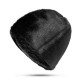 Unisex Winter Warm Mink Fur Hat Imitation Fur Russian Style Brimless Windproof Flat Hat