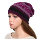 Unisex Winter Warm Vintage Spiral Knitted Hat Street Fashion Beanie Cap