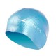 Unisex Women Mens Universal Silicone Swim Cap Waterproof Hair Ear Protection Swimming Cap