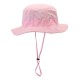 Unisex Women Summer Thin Breathable Fisherman Hat Folding Sport Outdoor Sunscreen Bucket Hat