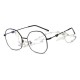 Universal Men Women Ultra-Light Large Frame Optical Glasses with Hanging Chain