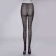 Velvet Lace Openwork Mesh Bottoming Pantyhose Stockings