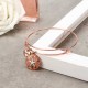 Vintage Heart Star Pendant Bracelet Love Letter Retro Chain Gift for Women