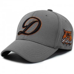 Vintage Letter Embroidered Baseball Cap Outdoor Sport Visor Snapback Hat
