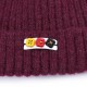 Vintage Men Women Button Knit Hat Winter Thicken Warm Ski Beanie Cap