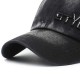 Vintage Men Women Letter Embroidery Baseball Cap Washed Denim Peaked Cap