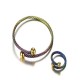 Vintage Multicolor Stainless Steel Bracelet Ring Jewelry Set Creative Gift for Women Vintage Multicolor Stainless Steel Bracelet Ring Jewelry Set Creative Gift for Women