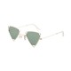 Vintage Punk Triangle Polarized Sunglasses Women Men Metal Frame Sun Glasses Retro Shades Uv400