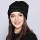 Vintage Winter Thicken Knit Beanie Hat Men Women Earmuffs Ski Flexible Skull Cap