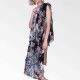 Vintage Women Vintage Lightweight Floral Print Scarf Large Size Flower Shawl Vintage Women Vintage Lightweight Floral Print Scarf Large Size Flower Shawl