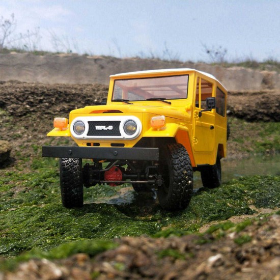 WPL C34KM 1/16 Metal Edition Kit 4WD 2.4G Buggy Crawler Off Road RC Car 2CH Vehicle Models With Head Light