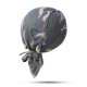 Wicking Camouflage Printting Cycling Headband Outdoor Sport Running Bandana Beanie Skull Cap