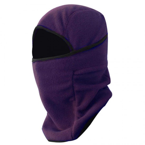 Windproof Multifunctional Fleeces Riding Mask Scarf Outdoor Ski Neck Protector Face Mask Cap