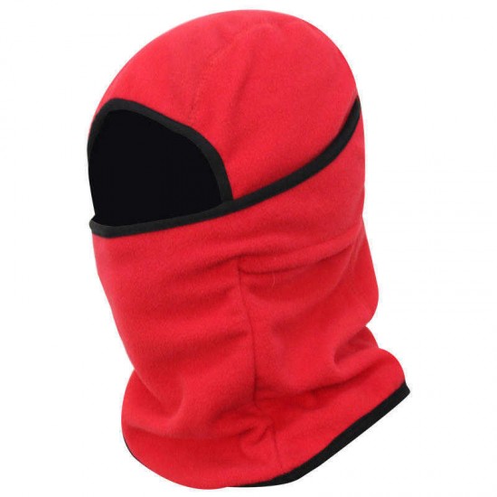 Windproof Multifunctional Fleeces Riding Mask Scarf Outdoor Ski Neck Protector Face Mask Cap