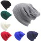 Winter Casual Knitted Warm Skullies Beanies Hats High Elastic Men Women Hat