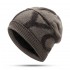 Winter Ski Thicken Plush Earmuffs Knit Beanie Cap Outdoor Windproof Skullcap