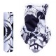 Winter Tactical Print Fleece Breathable Skull Face Mask Funny Cycling Riding Mask Cap Collar