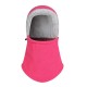 Winter Tough Plus Velvet Headwear Trapper Hat Windproof Ushanka Russian Cap with Flap Chin Mask