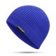 Winter Vintage Men Women Windproof Warm Knit Beanie Cap Outdoor Slouch Skullcap