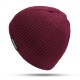 Winter Vintage Men Women Windproof Warm Knit Beanie Cap Outdoor Slouch Skullcap