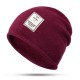 Winter Warm Earmuffs Knit Hat Men Women Outdoor Slouchy Ski Beanie Cap