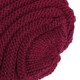 Winter Warm Fashion Lined Velvet Two Pearls Blossom Ball Knit Weaving Elegant Hat Beanie