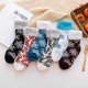 Winter Warm Thicken Plus Velvet Ski Tube Socks Ladies Home Towel Christmas Snowflake Floor Sock