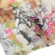 Woman Country Style Floral Print Long Scarf Shawl