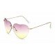 Woman Fashion Heart Shaped UV400 Sun Glassess Casual Outdooors Party Eyewear