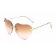 Woman Fashion Heart Shaped UV400 Sun Glassess Casual Outdooors Party Eyewear